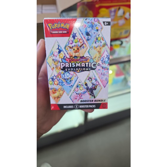 Scarlet& violet prismatic evolutions booster bundle