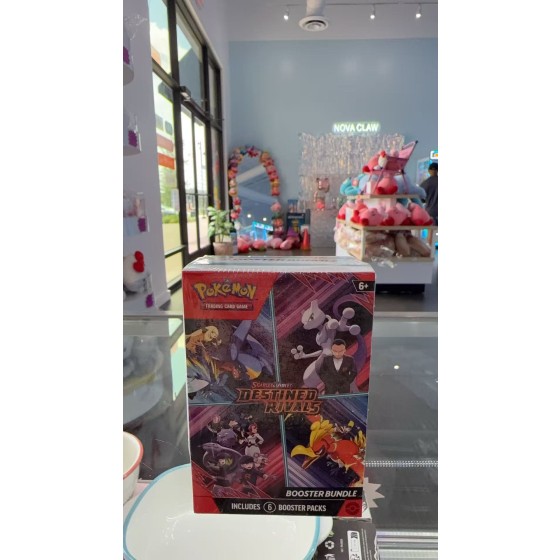 pokemon trading cards Destined Rivals booster bundle