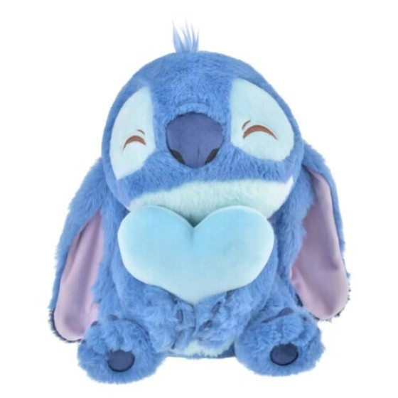 big stitch heart plush